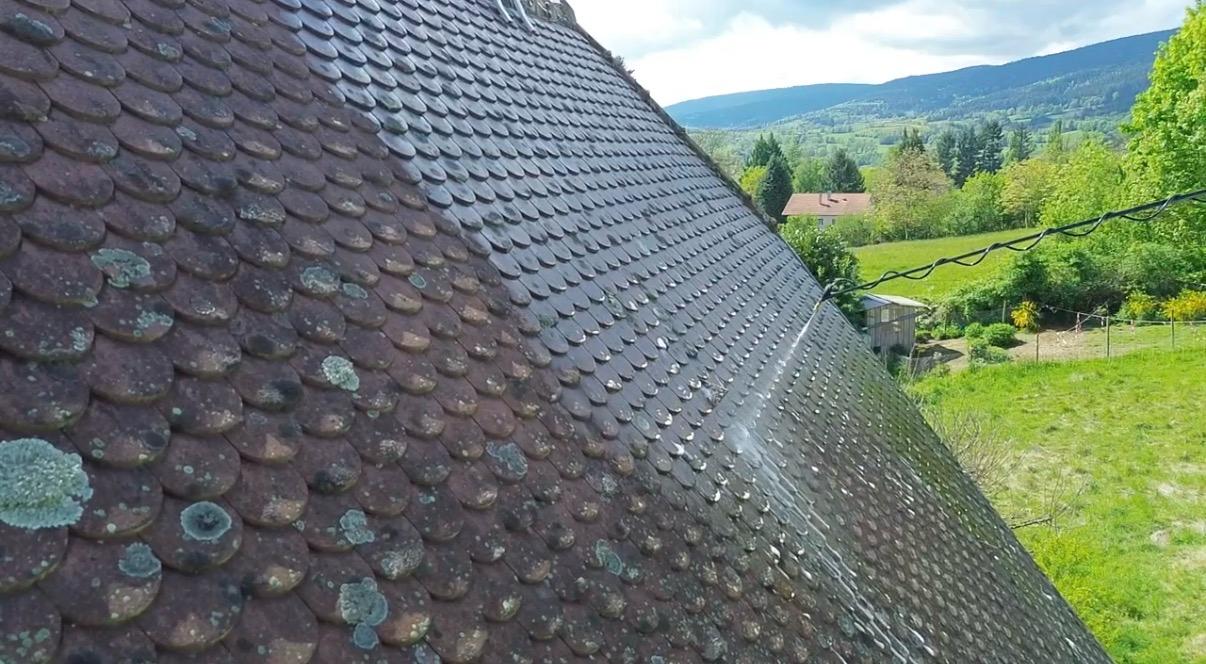 Démoussage toiture Somme